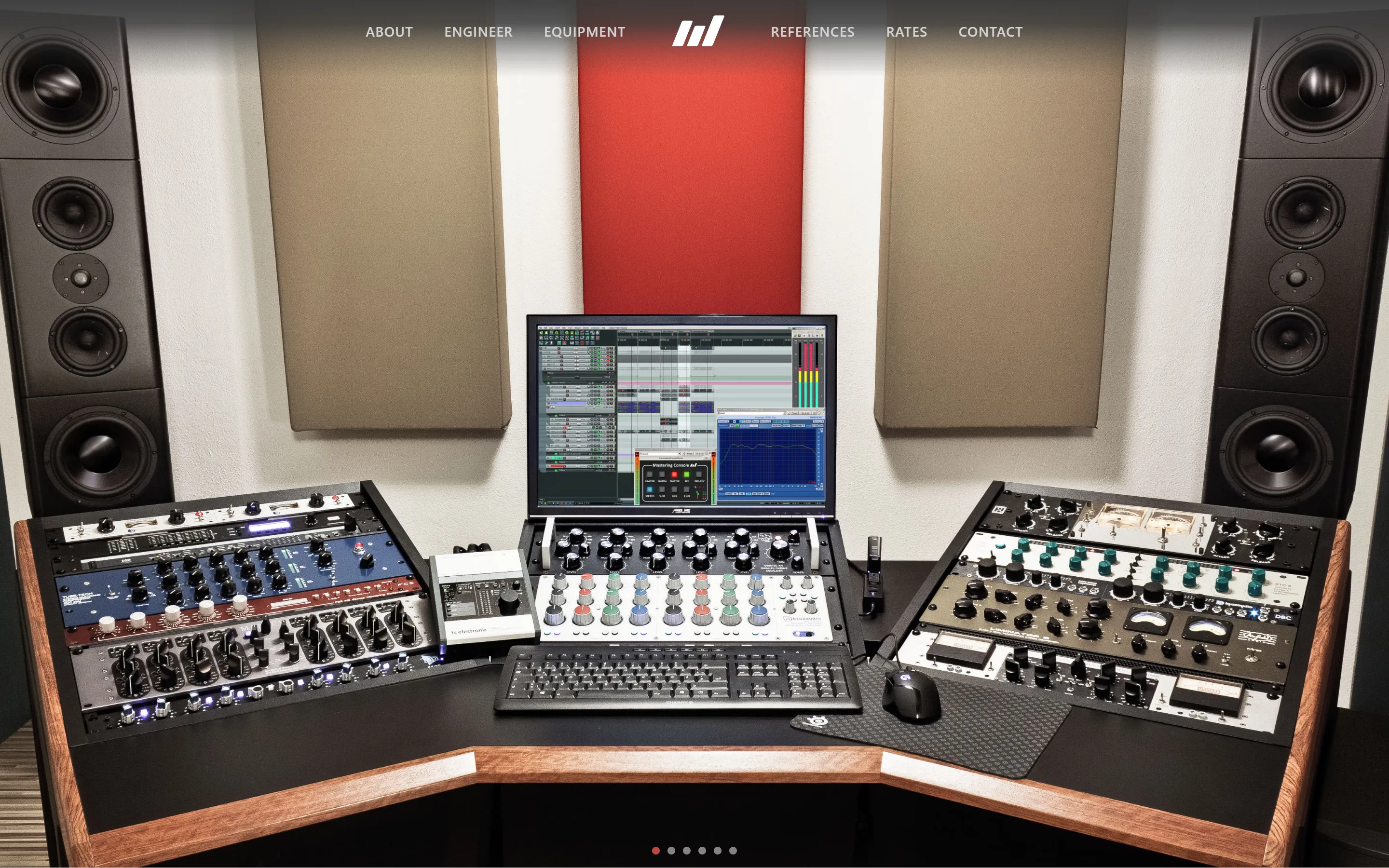 Startseite von finemastering.de
